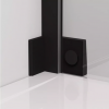Ronal Sanswiss Cadura ścianka wolnostojąca Walk-in 120 cm czarny mat CAT41200607